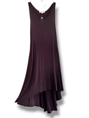 Midi twist back dress